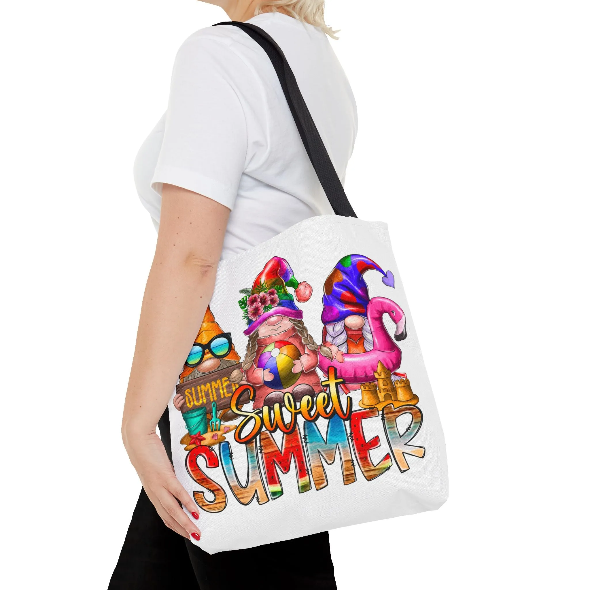 Sweet Summer Gnomes Tote Bag