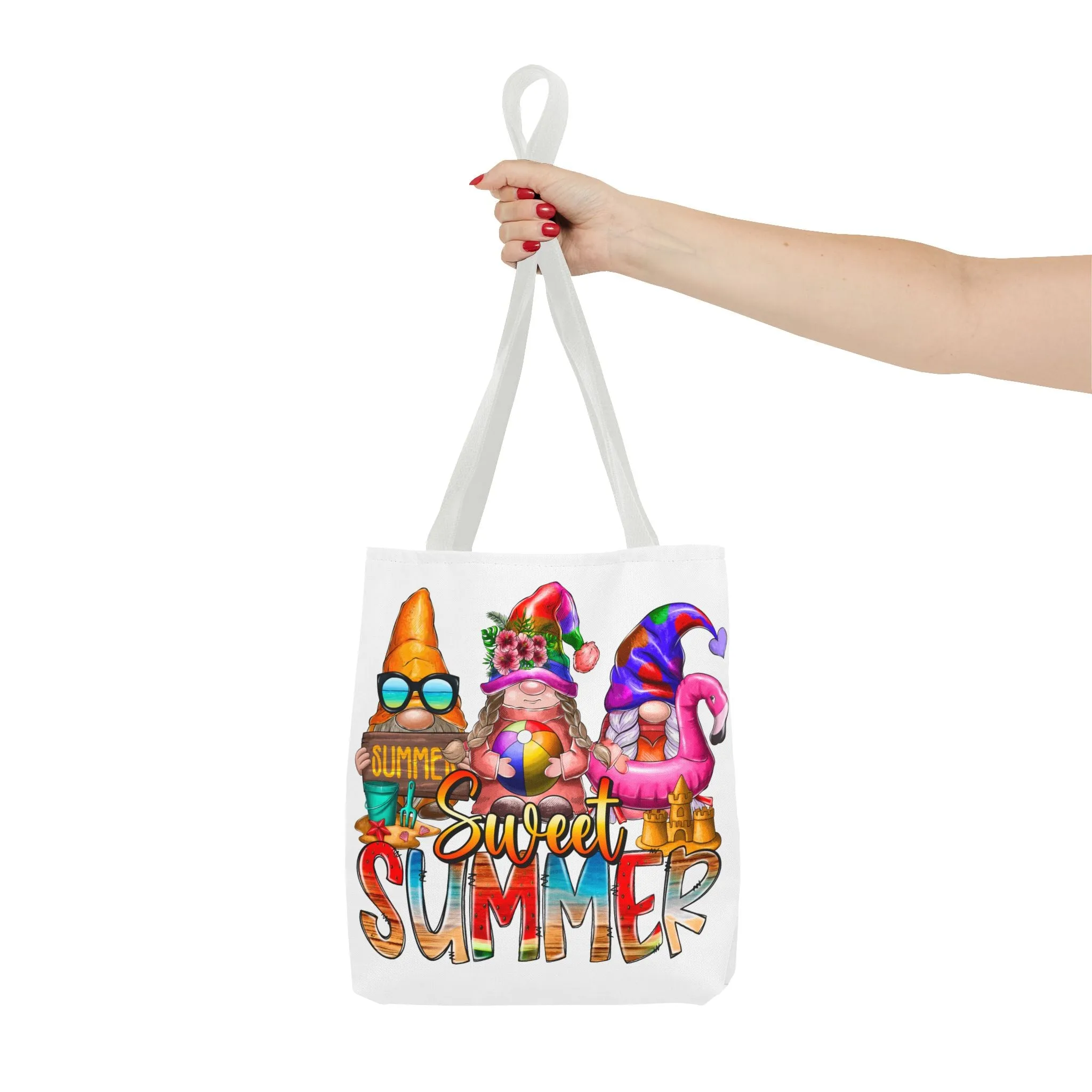 Sweet Summer Gnomes Tote Bag