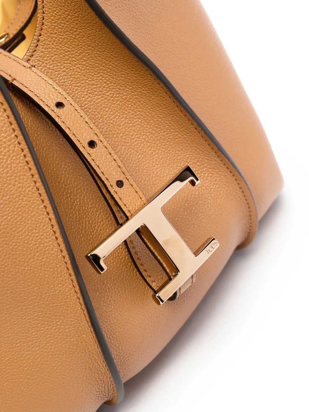 T timeless micro leather tote bag