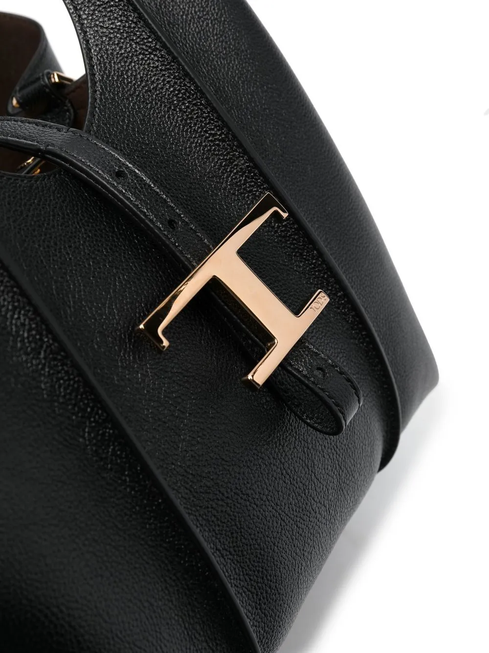 T timeless micro leather tote bag