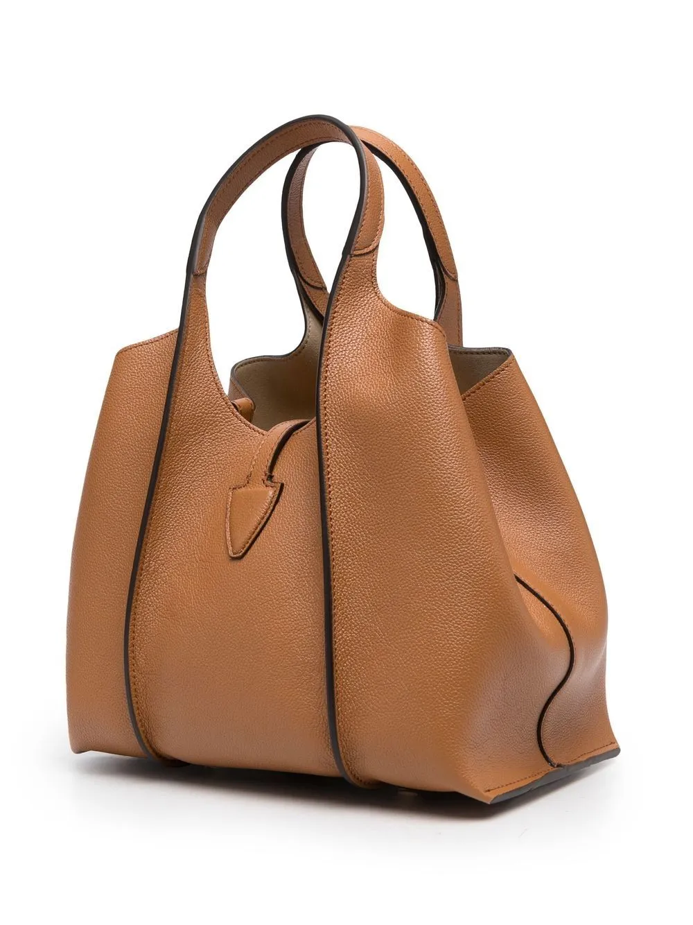 T timeless micro leather tote bag