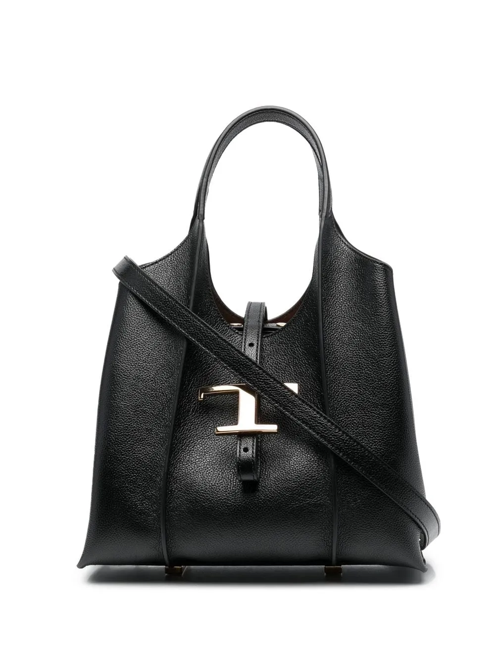 T timeless micro leather tote bag