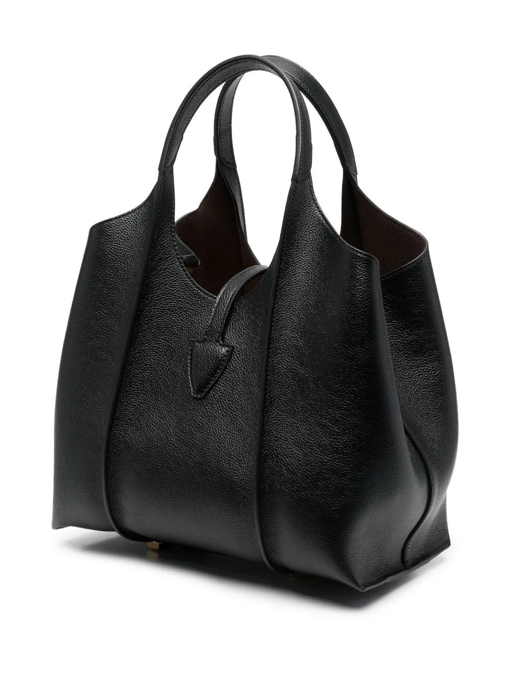 T timeless micro leather tote bag