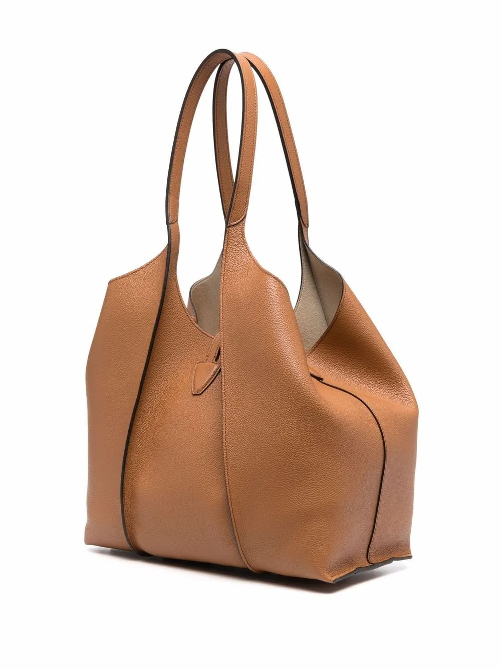 T timeless mini leather tote bag