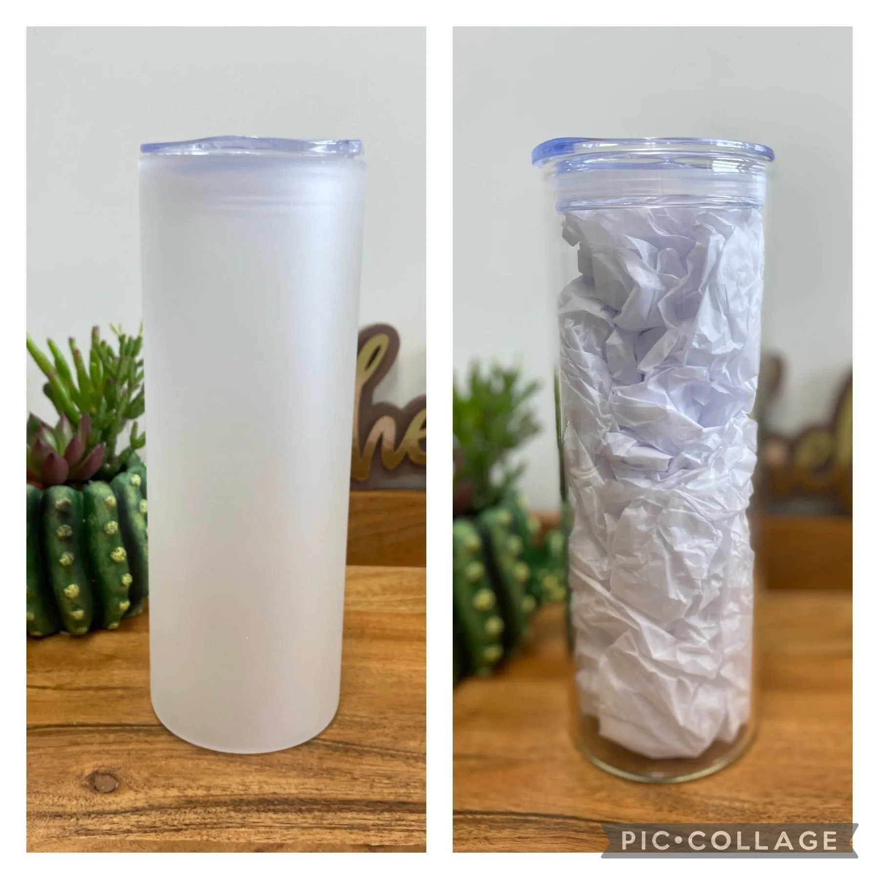 Target shopping- 25oz glass tumbler