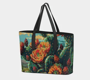TCS cactus flower 1 VL Tote