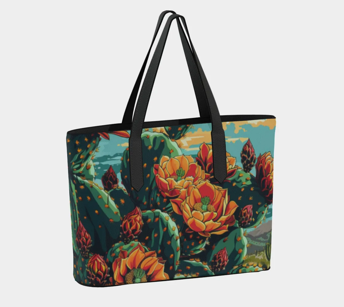 TCS cactus flower 1 VL Tote