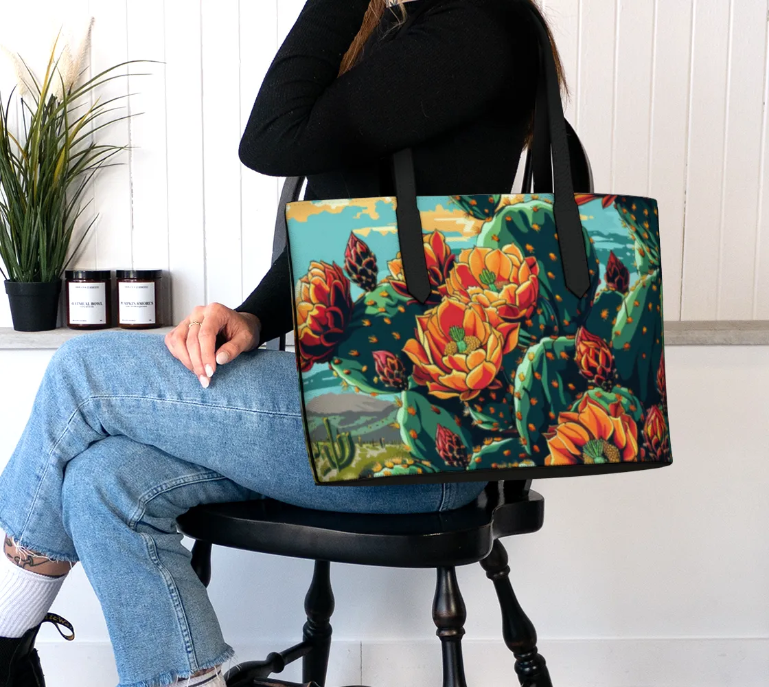 TCS cactus flower 1 VL Tote