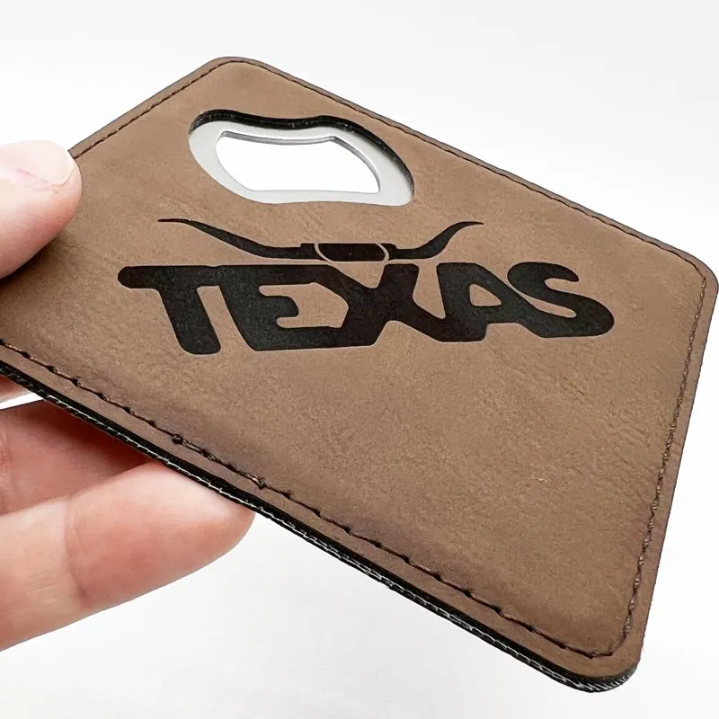 Texas Longhorn Bottle Opener/Coaster