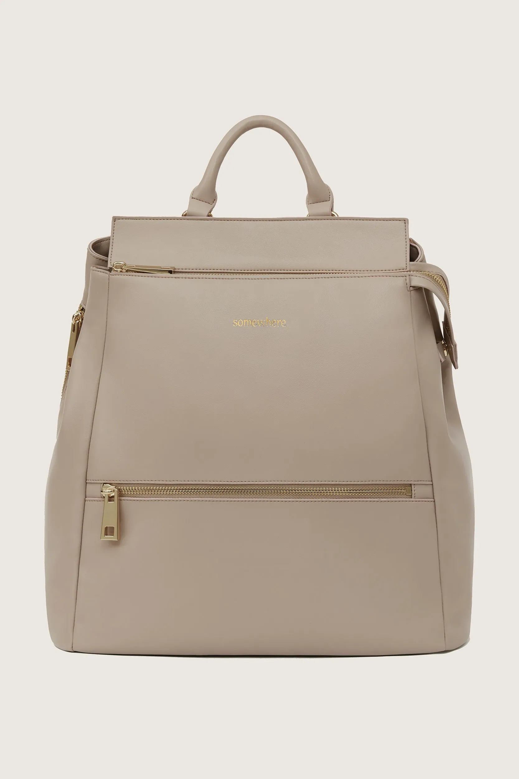 The Charli Backpack - French Taupe