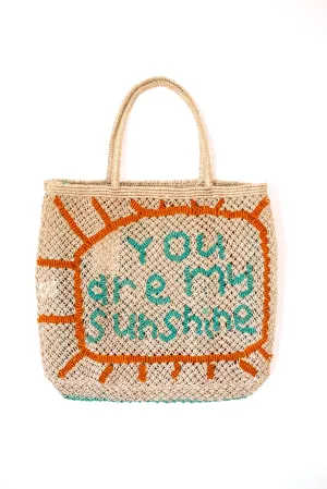The Jacksons Jute Tote - You Are My Sunshine