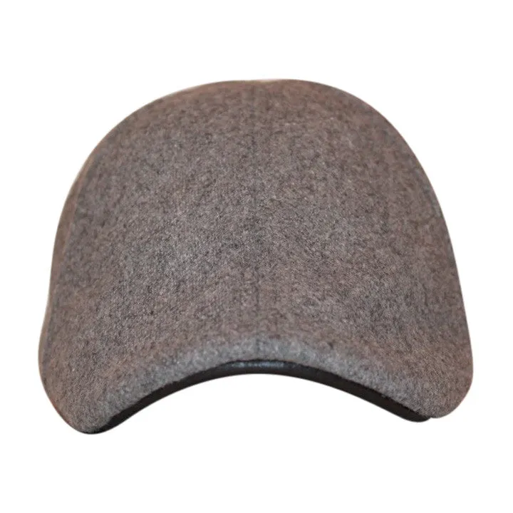 The Kenmore Boston Scally Cap - Allston Grey & Black Brim