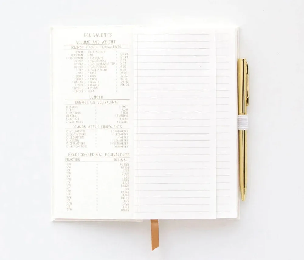 THE LITTLE BOOK OF WHITE LIES SKINNY JOURNAL WITH PEN