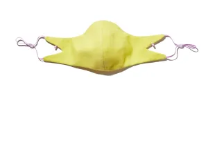 The Tina Cotton Twill in Lemon (Mask Only)