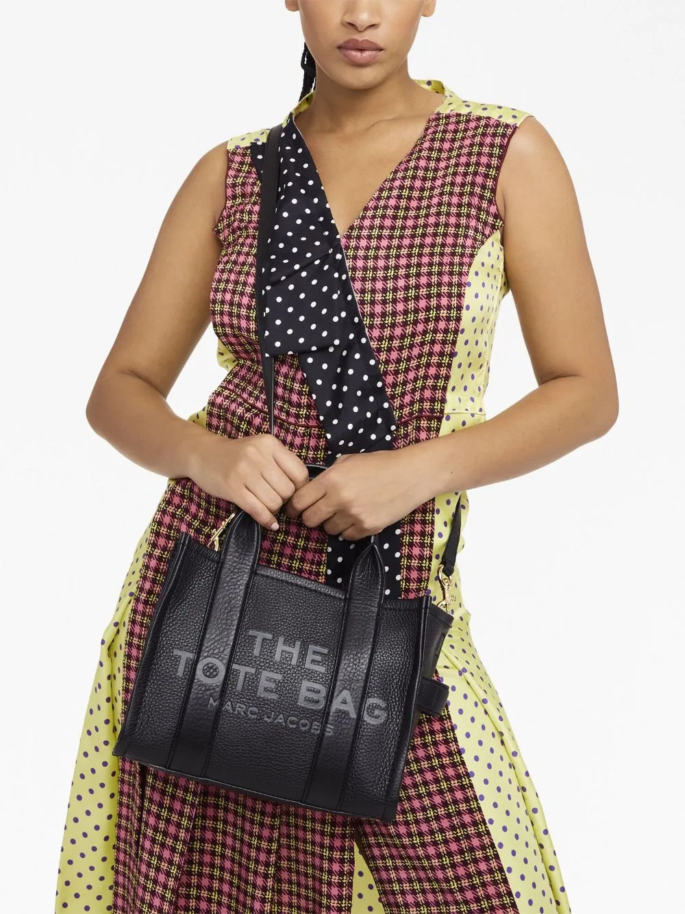 The tote bag small leather tote