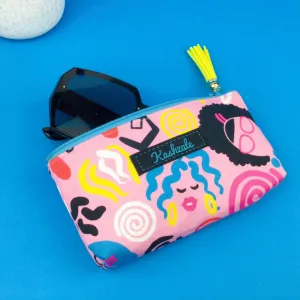 Through the Ages Sunglasses bag, glasses case. Kasey Rainbow Design