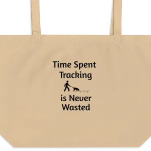 Time Spent Tracking X-Large Tote/ Shopping Bags