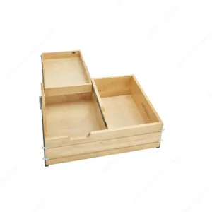Tiroir coulissant double pour armoire à cadre Rev-A-Shelf