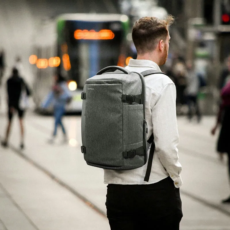 Tomtoc 40L Travel Backpack | Water-Resistant Weekender, TSA-Approved, Fits 17.3" Laptop