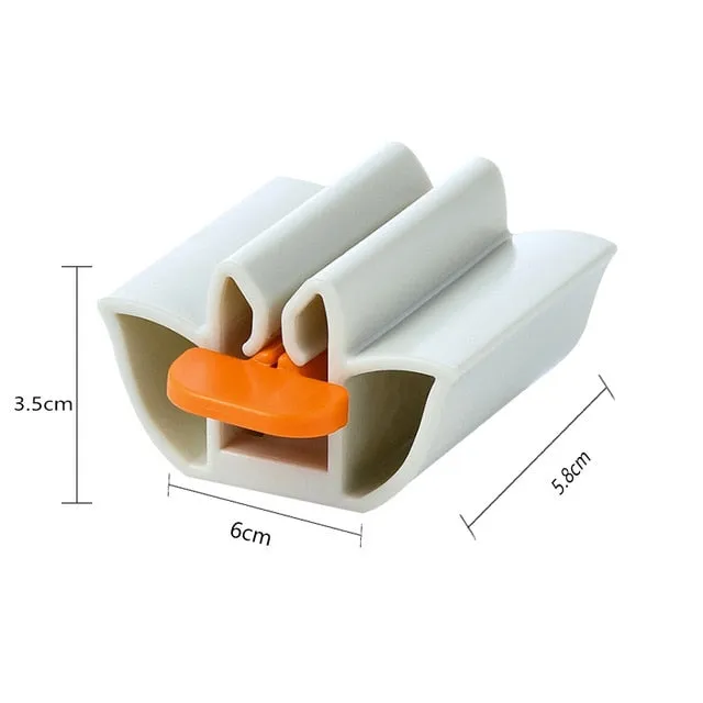 Toothpaste 1PC Multiple Product Dispenser Squeezer Clips Rolls Tubes Cleansers etc