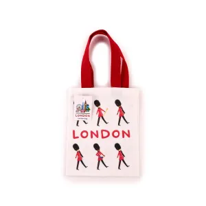 Tote Shopping Bag (Small) - London Souvenir Guardsman