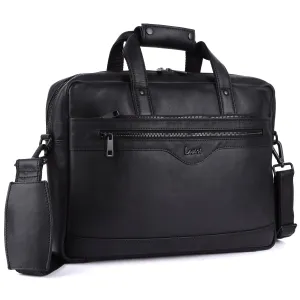 Trailblazer Premium Leather Laptop Bag # 2815