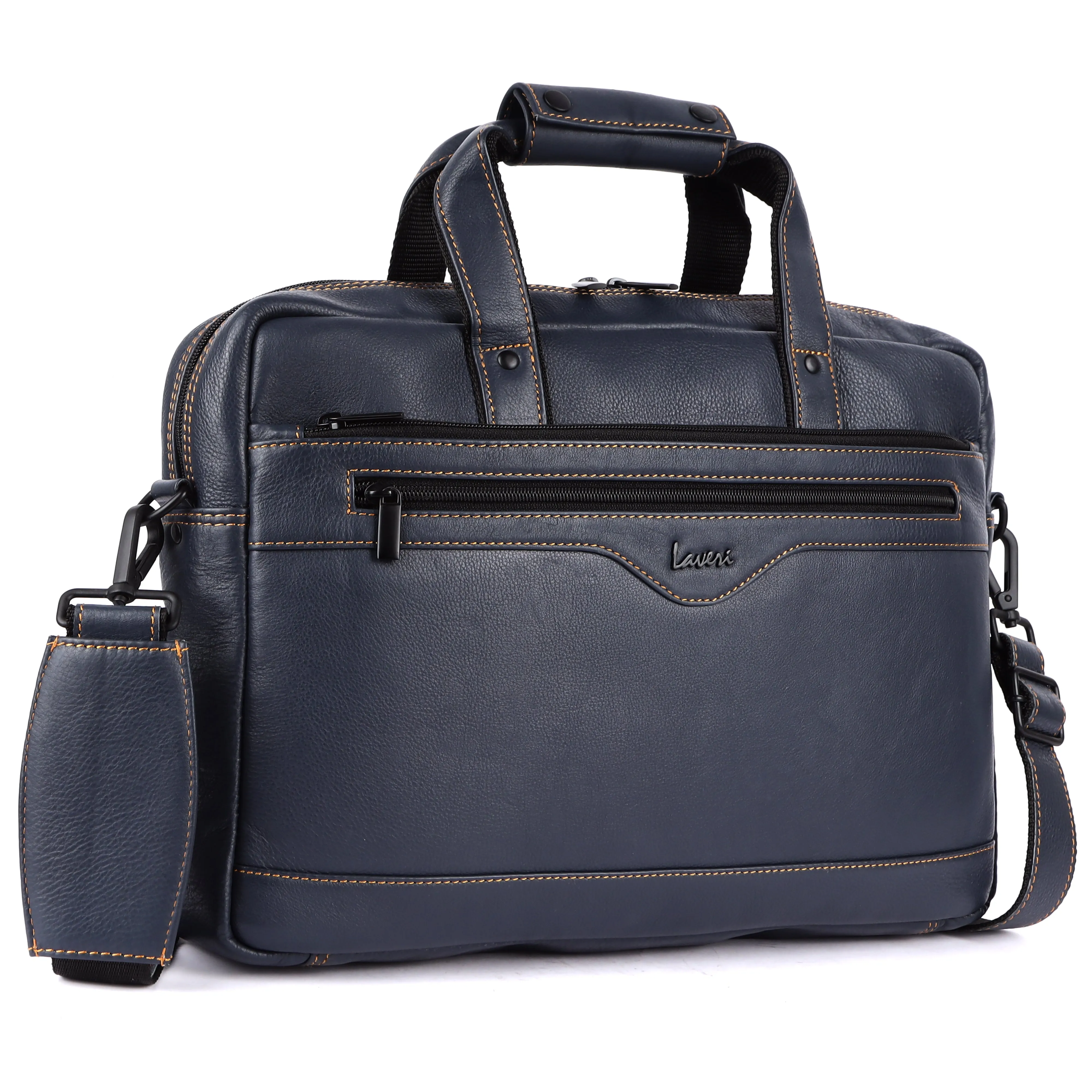 Trailblazer Premium Leather Laptop Bag # 2815