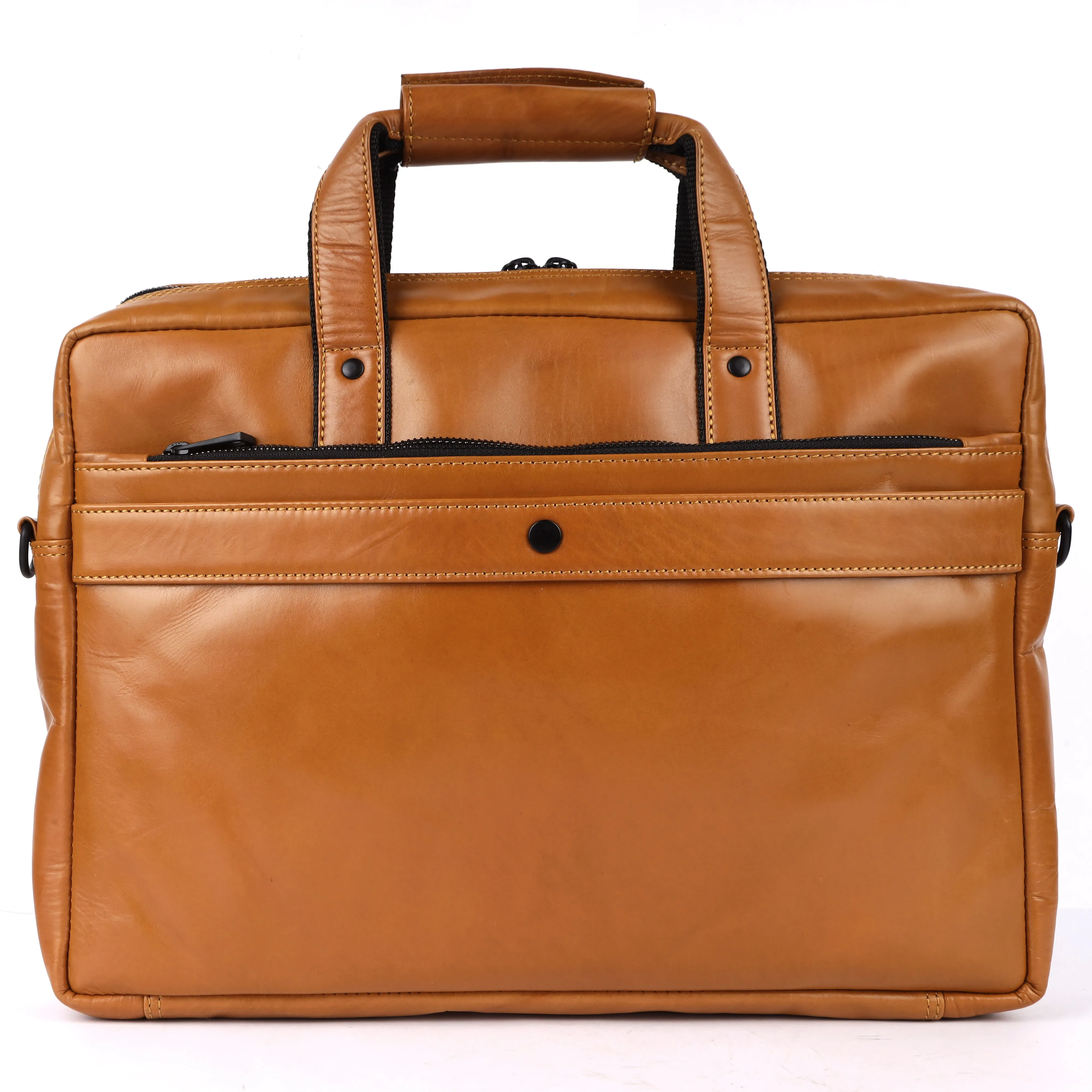 Trailblazer Premium Leather Laptop Bag # 2815