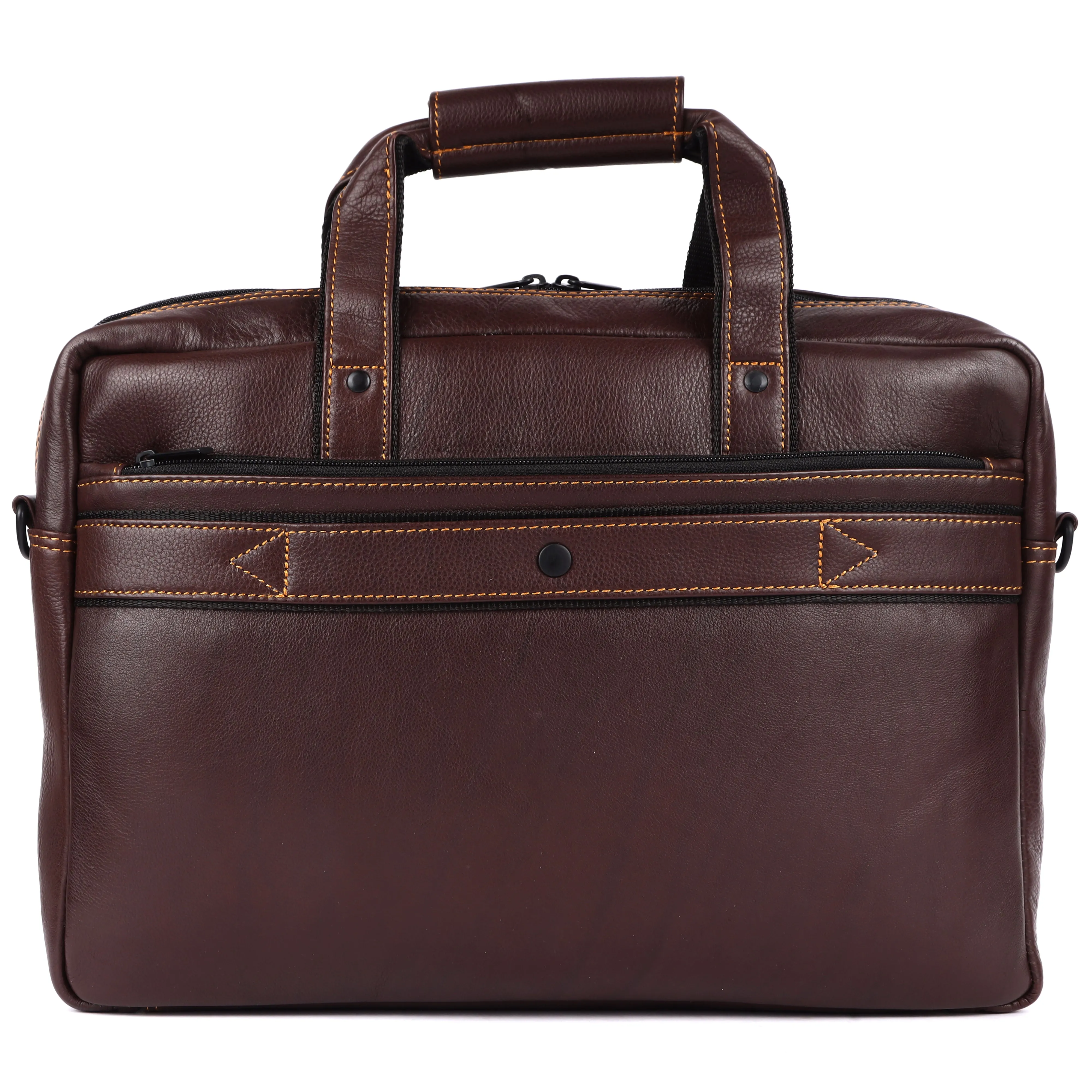 Trailblazer Premium Leather Laptop Bag # 2815