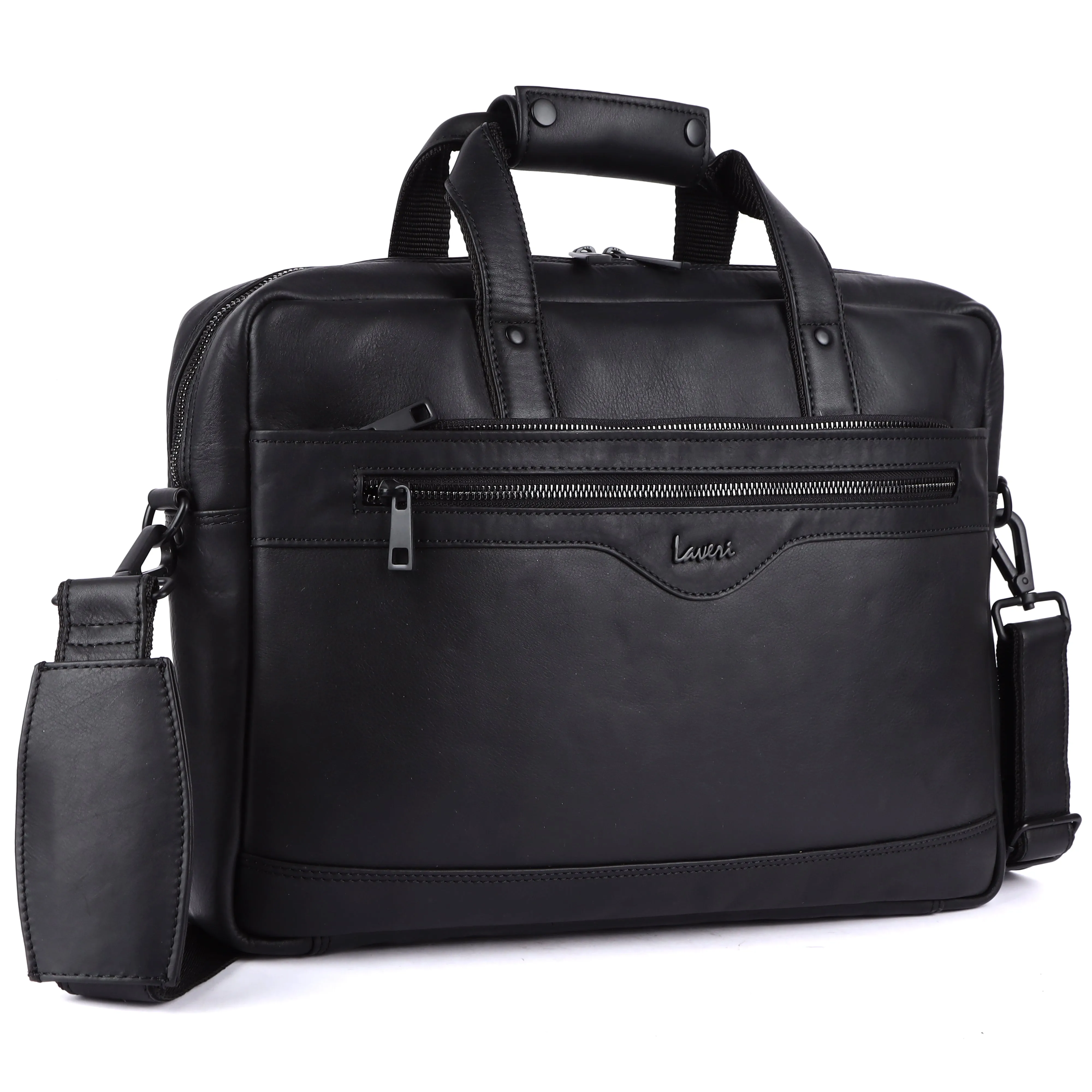 Trailblazer Premium Leather Laptop Bag # 2815