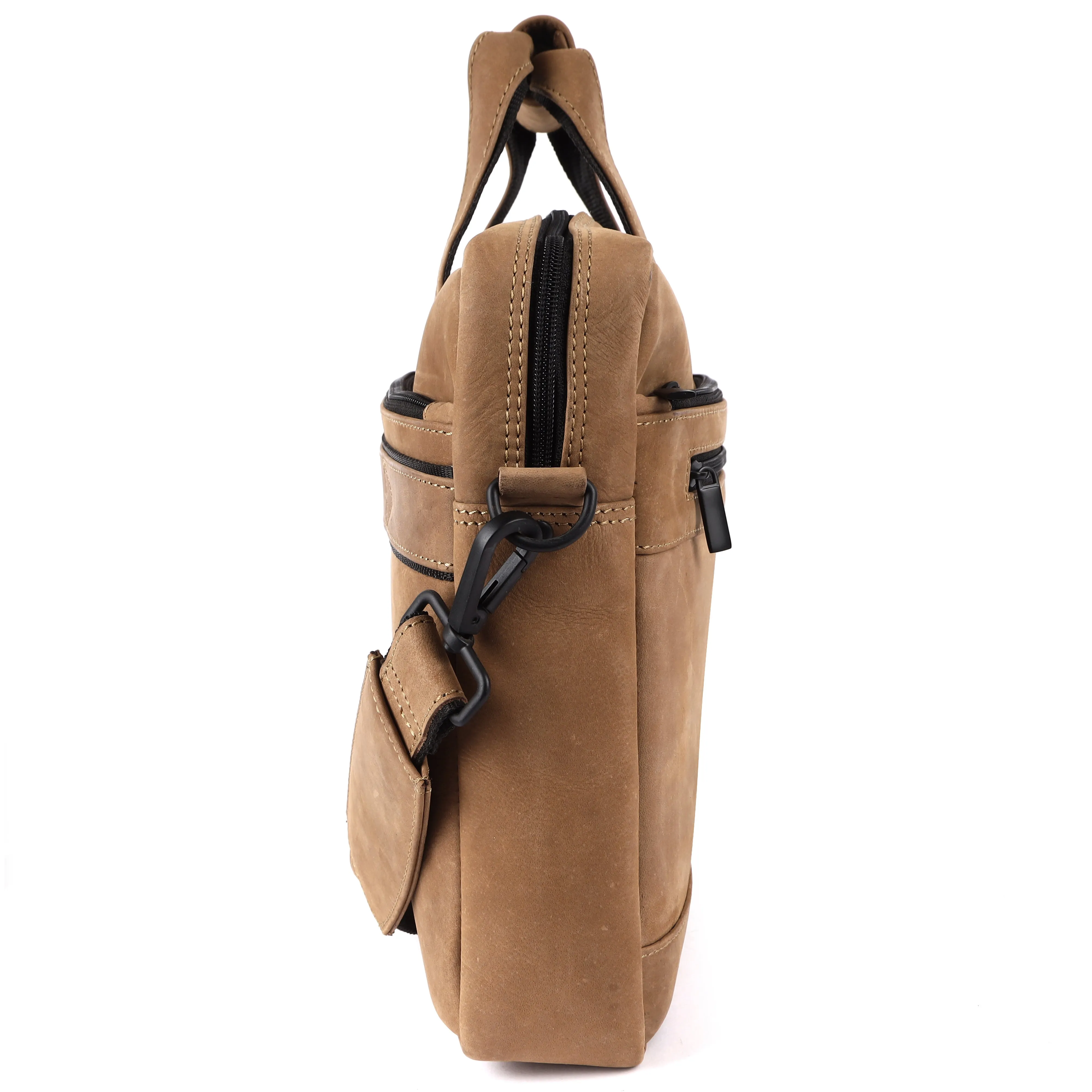 Trailblazer Premium Leather Laptop Bag # 2815
