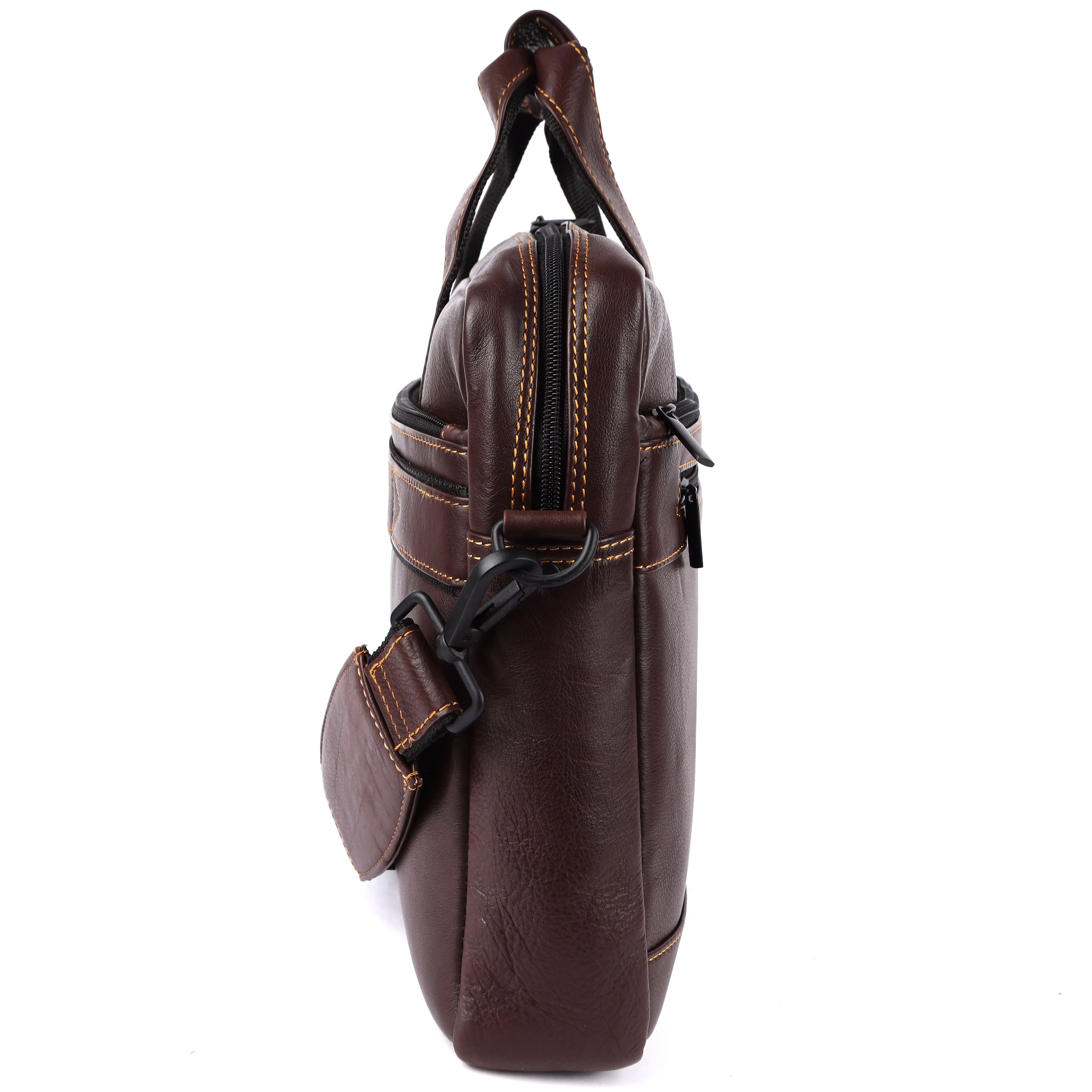 Trailblazer Premium Leather Laptop Bag # 2815
