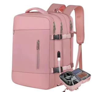 Travel Backpack for Women Man Large Capacity Carry On Luggage Travel Bag with USB Charging Port