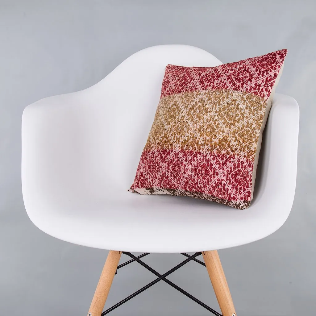 Tribal Multiple Color Kilim Pillow Cover 16x16 7937
