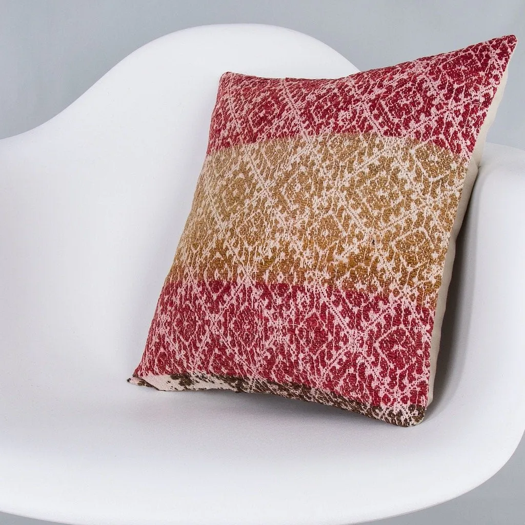 Tribal Multiple Color Kilim Pillow Cover 16x16 7937