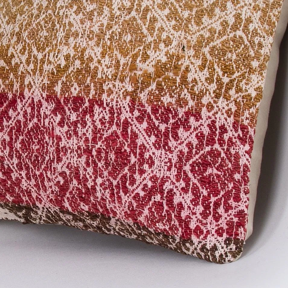 Tribal Multiple Color Kilim Pillow Cover 16x16 7937