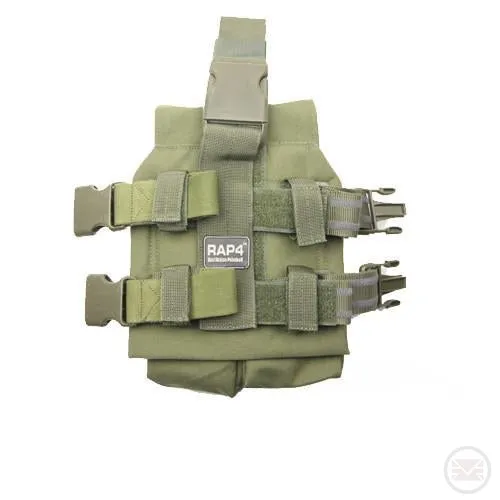 Twin Rifle Magazine Paintball Pod Leg Pouch