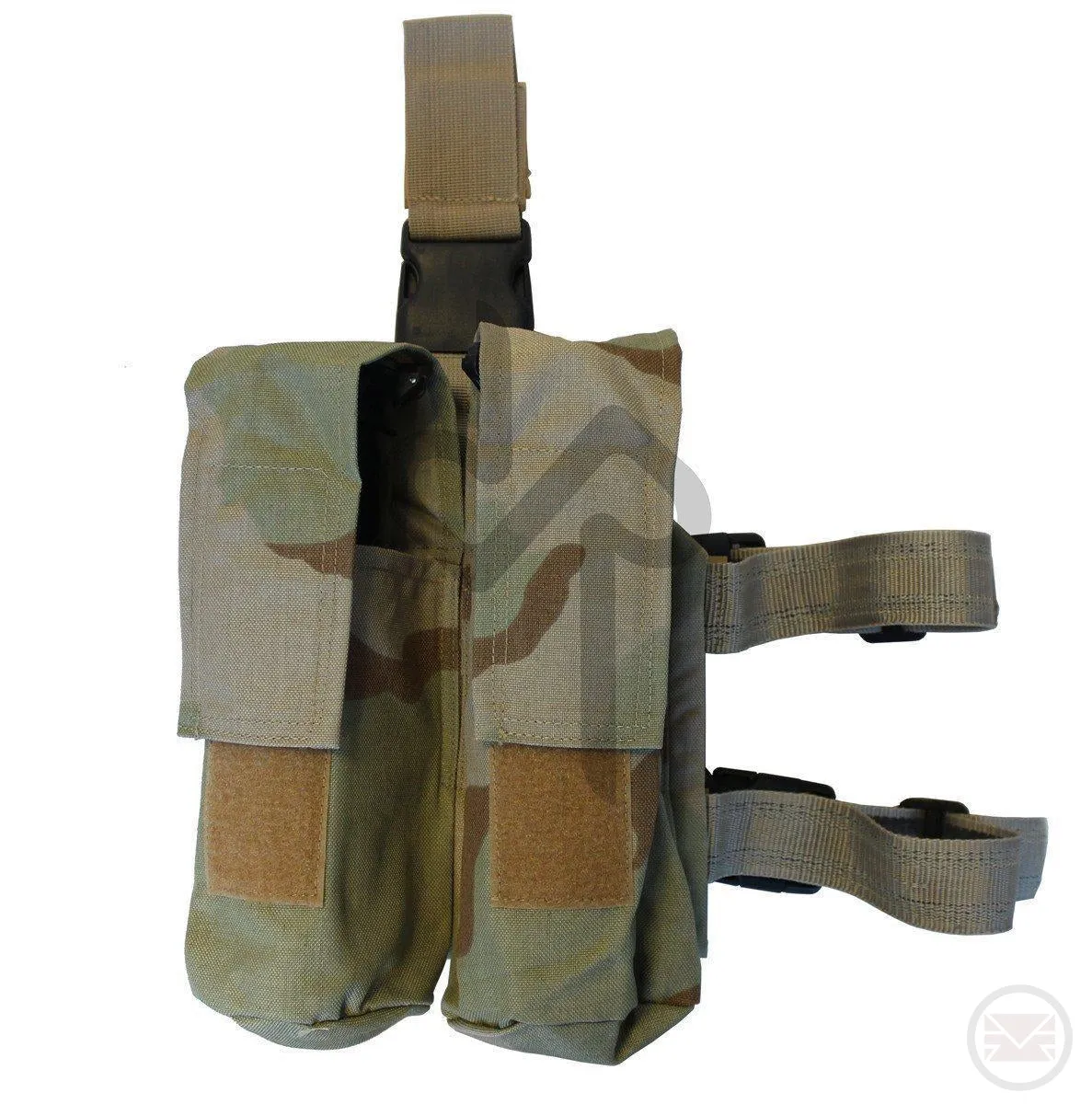Twin Rifle Magazine Paintball Pod Leg Pouch