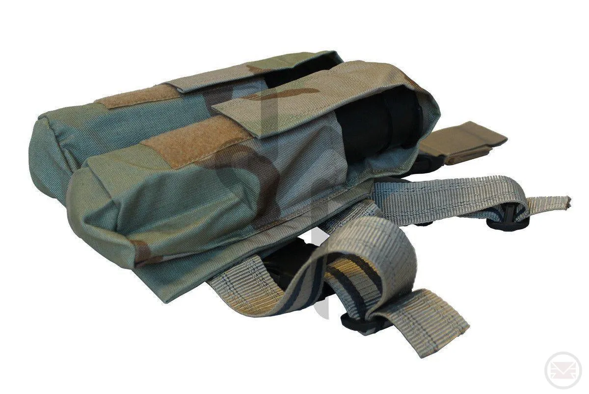 Twin Rifle Magazine Paintball Pod Leg Pouch