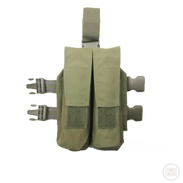 Twin Rifle Magazine Paintball Pod Leg Pouch