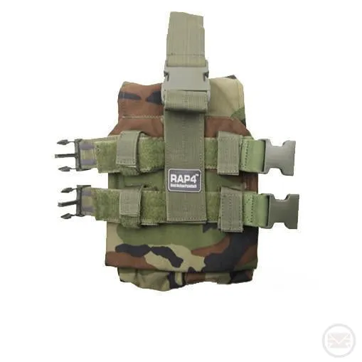 Twin Rifle Magazine Paintball Pod Leg Pouch