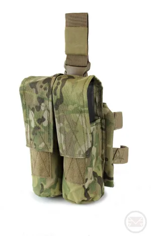 Twin Rifle Magazine Paintball Pod Leg Pouch