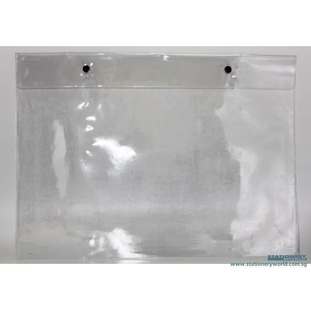 Two Button Plastic Folder B4
