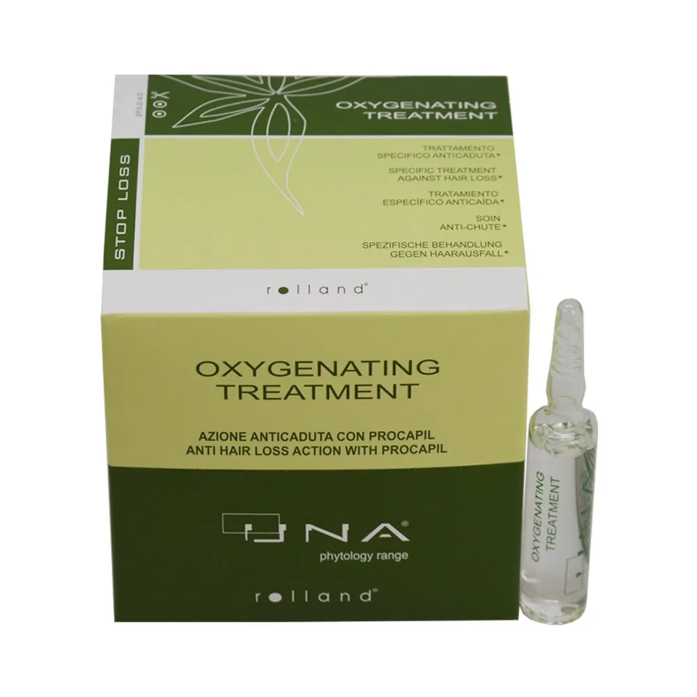 UNA Oxygenating Treatment for Hair, 12 Vials