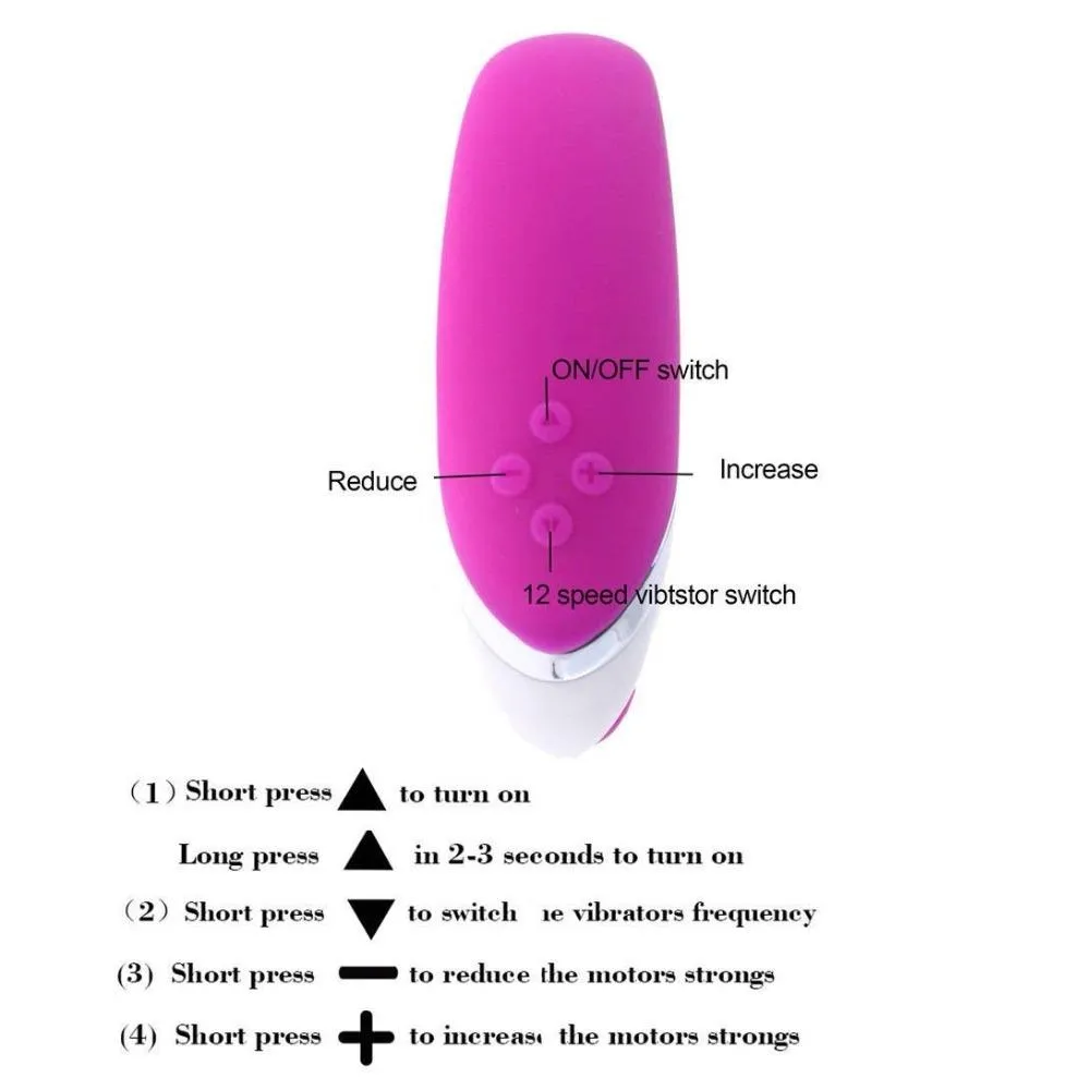 USB Rechargeable G Spot Couple Vibrator Sex Toys
