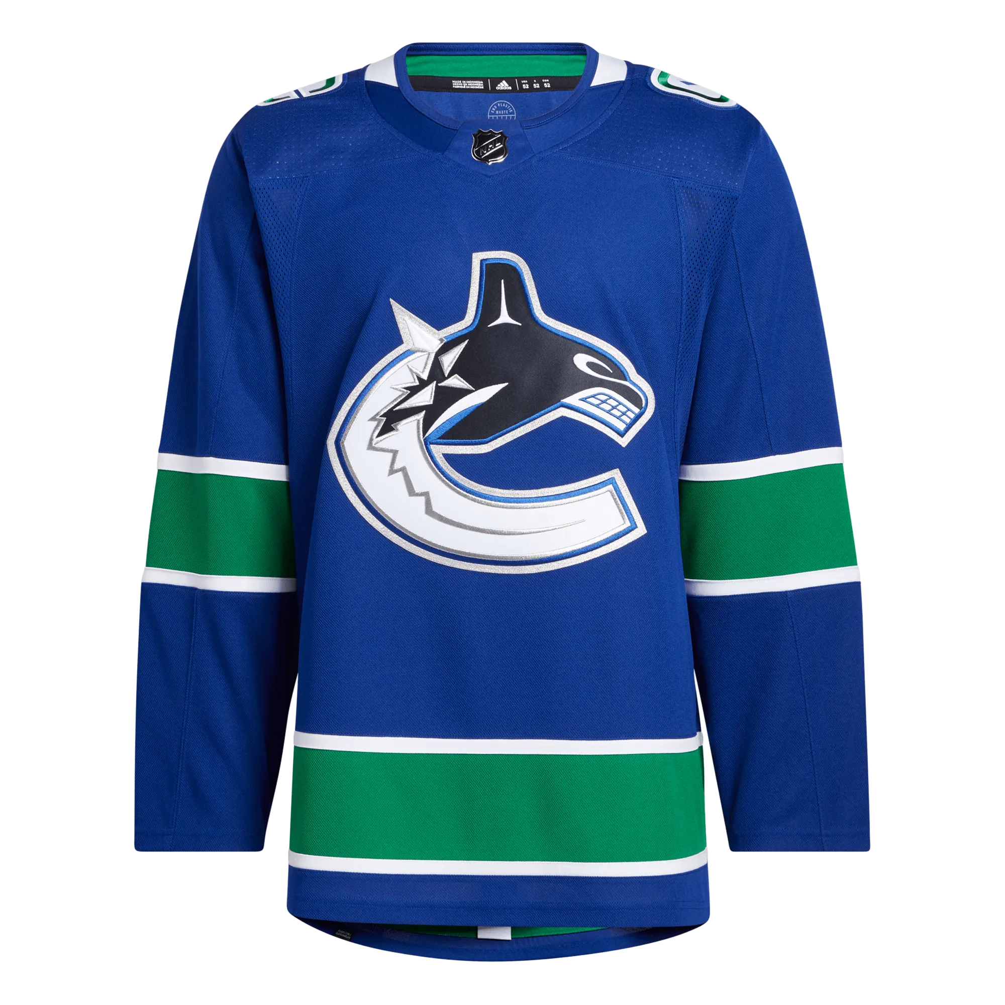 Vancouver Canucks Home Adidas PrimeGreen Senior Jersey