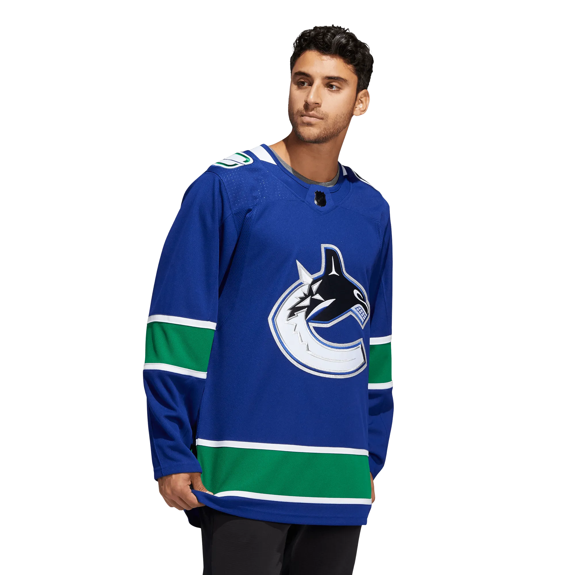 Vancouver Canucks Home Adidas PrimeGreen Senior Jersey