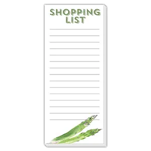 VEGETABLE SHOPPING LIST
 SKINNY PAD