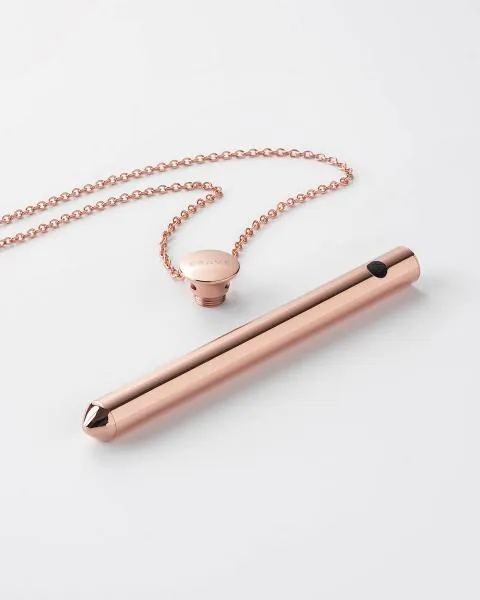 Vesper 2 Vibrating Necklace - Rose Gold