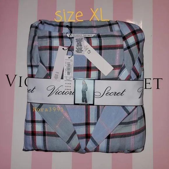 Victoria secret pj set size XL NWT